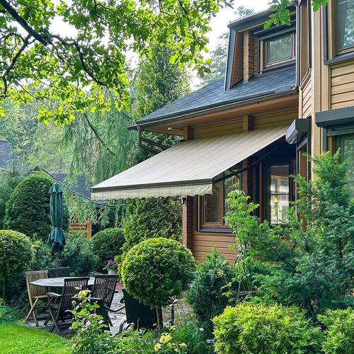 Маркиза открытая Decolife G100, Ленинградская обл, п. Репино